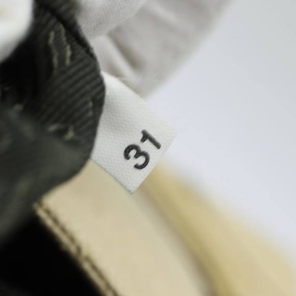 PRADA Hand Bag Canvas Beige Auth ep4722 - Picture 11 of 16